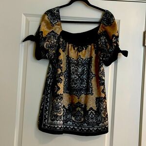 Used M. Kalan satin blouse